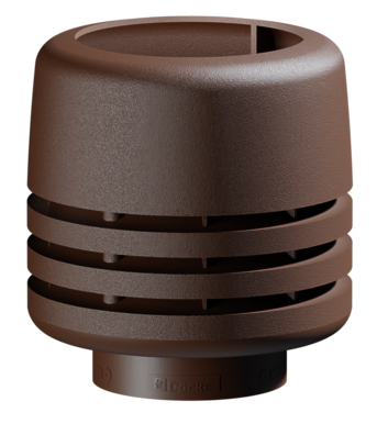 Колпак ИН-110/500 Тёмно-коричневый, (RAL 8019)