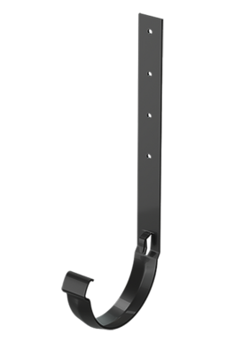 Кронштейн желоба металлический Premium Карбон, (RR-33)